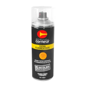 Pintura En Aerosol Fluorescente Naranja Corneta