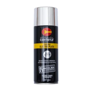 Pintura En Aerosol Electro Plata Corneta